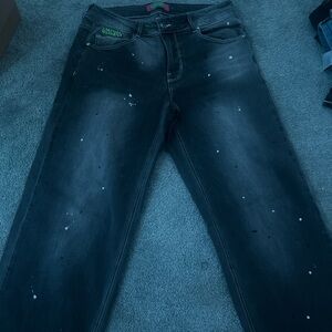 Empyre Black Straight Leg Jeans